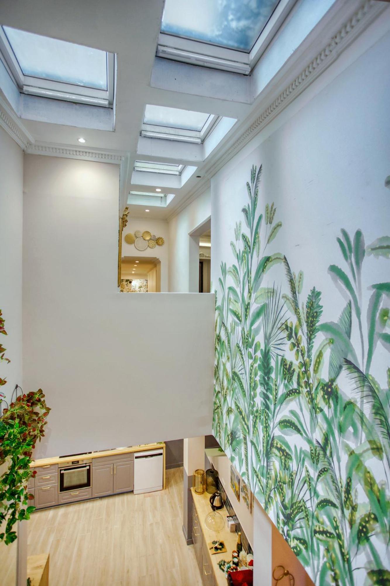 Elegant Triplex In Paris - Ideal For 10 - Aircon Bagian luar foto