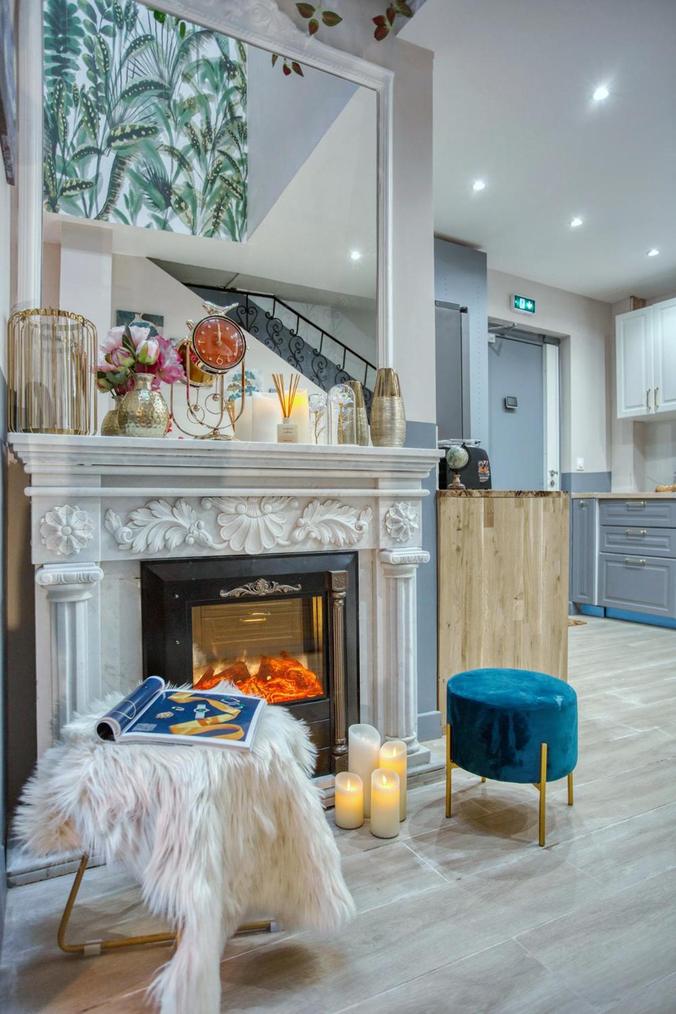 Elegant Triplex In Paris - Ideal For 10 - Aircon Bagian luar foto