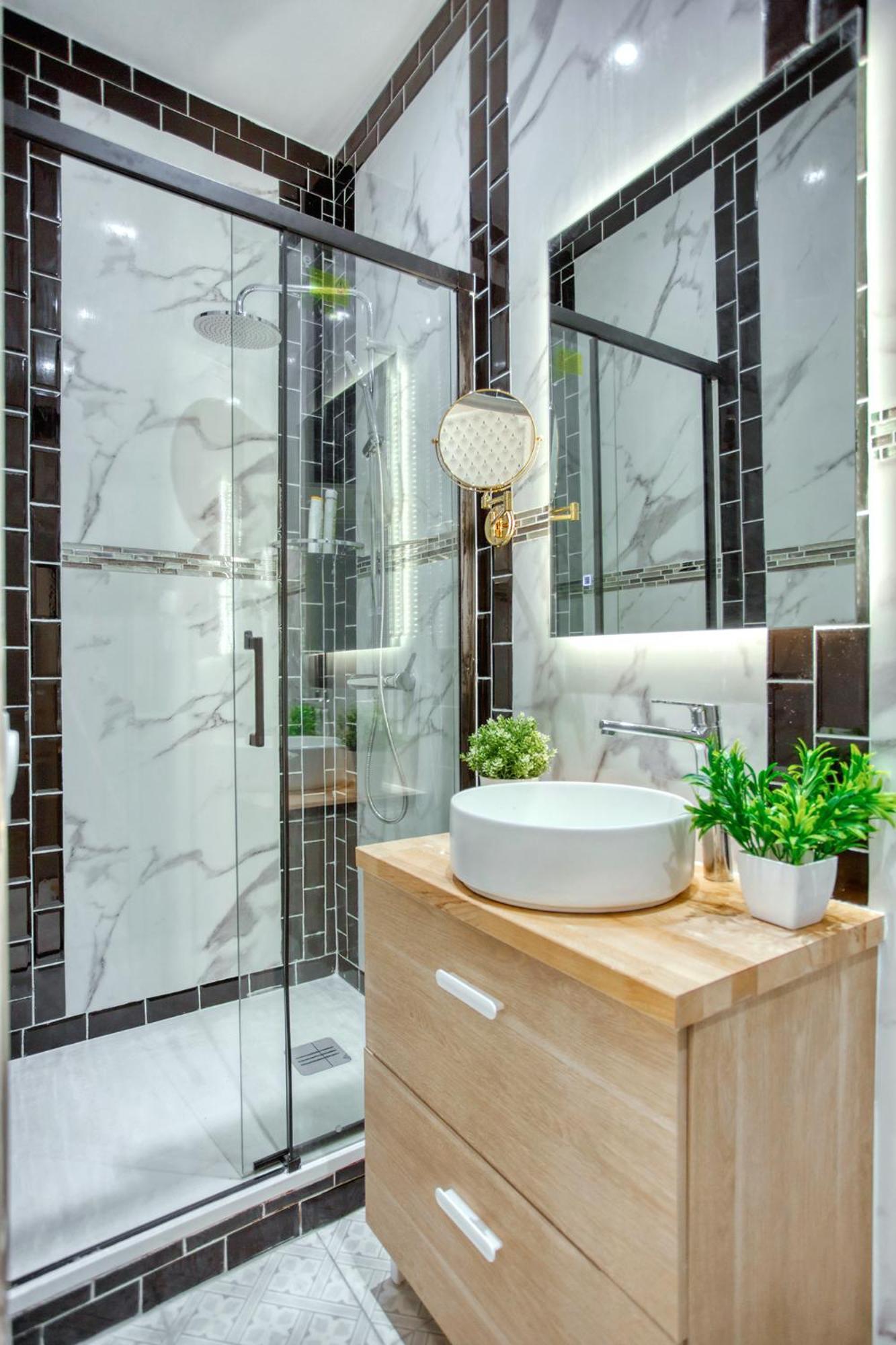 Elegant Triplex In Paris - Ideal For 10 - Aircon Bagian luar foto