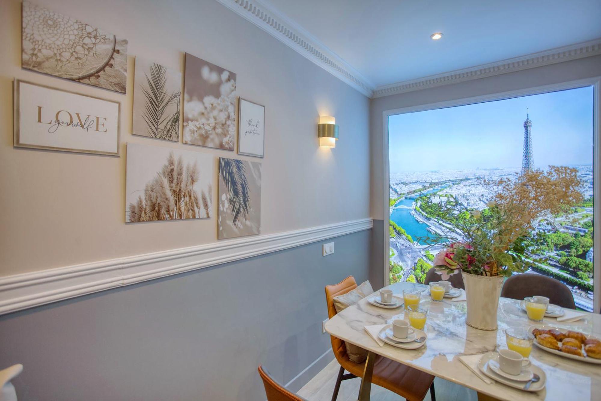 Elegant Triplex In Paris - Ideal For 10 - Aircon Bagian luar foto