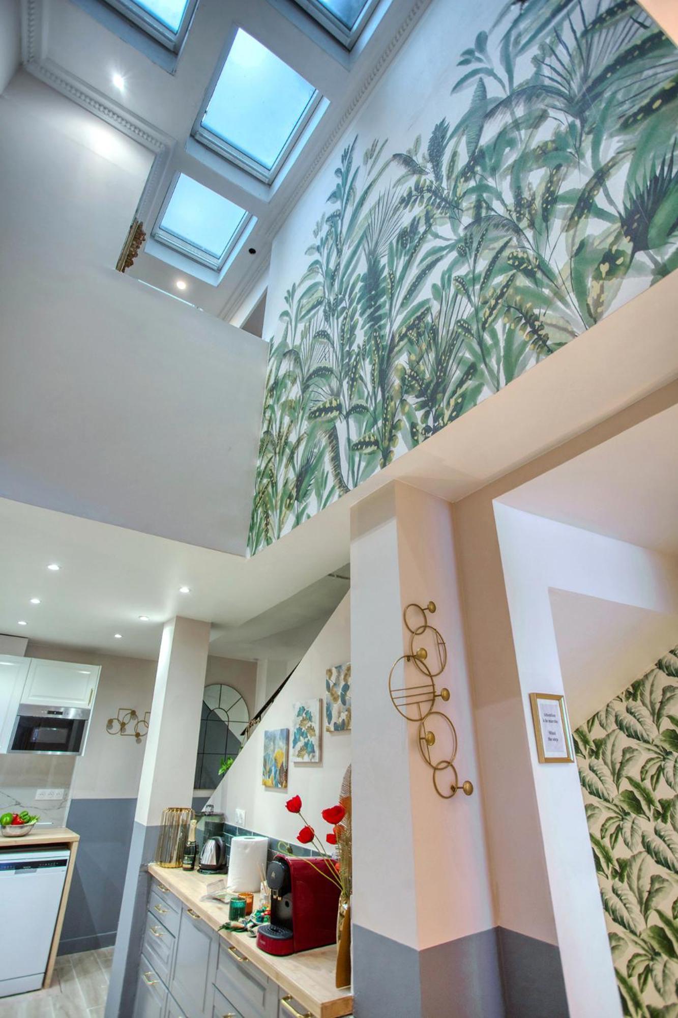 Elegant Triplex In Paris - Ideal For 10 - Aircon Bagian luar foto