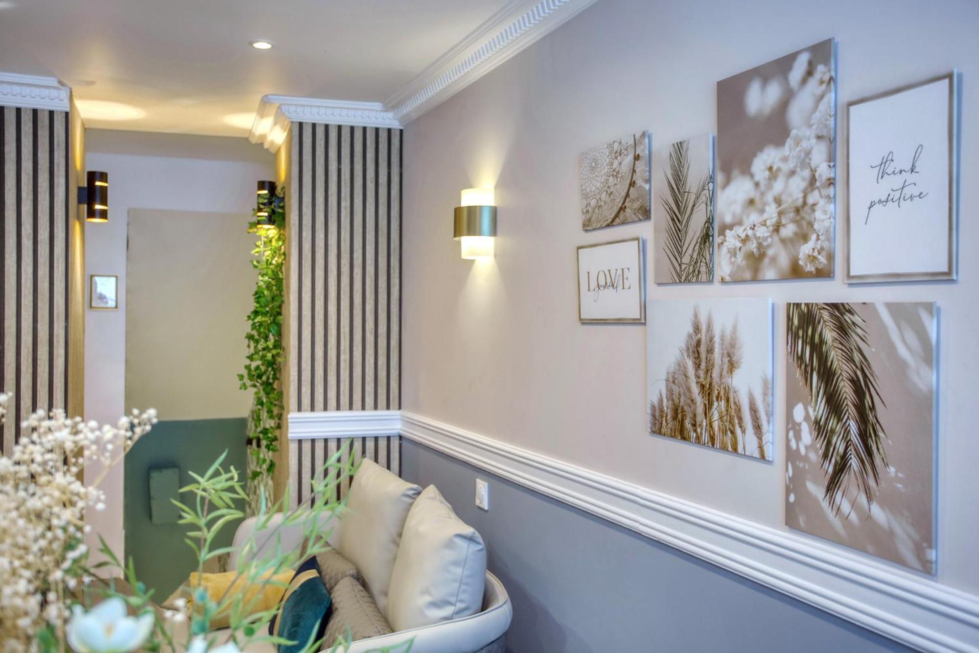 Elegant Triplex In Paris - Ideal For 10 - Aircon Bagian luar foto