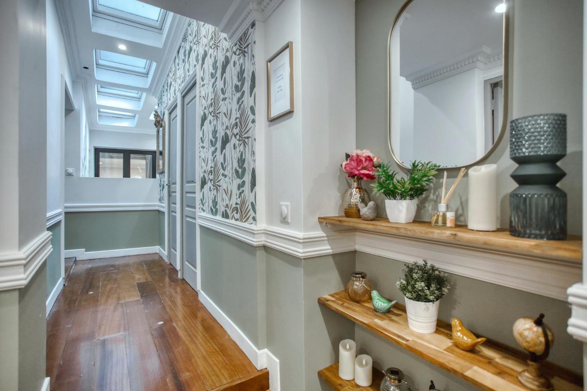 Elegant Triplex In Paris - Ideal For 10 - Aircon Bagian luar foto