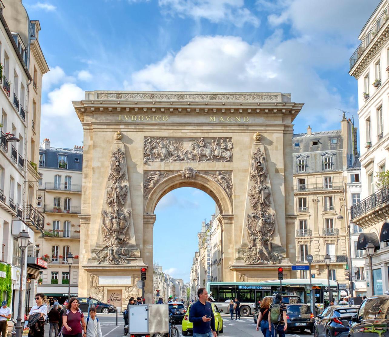 Elegant Triplex In Paris - Ideal For 10 - Aircon Bagian luar foto