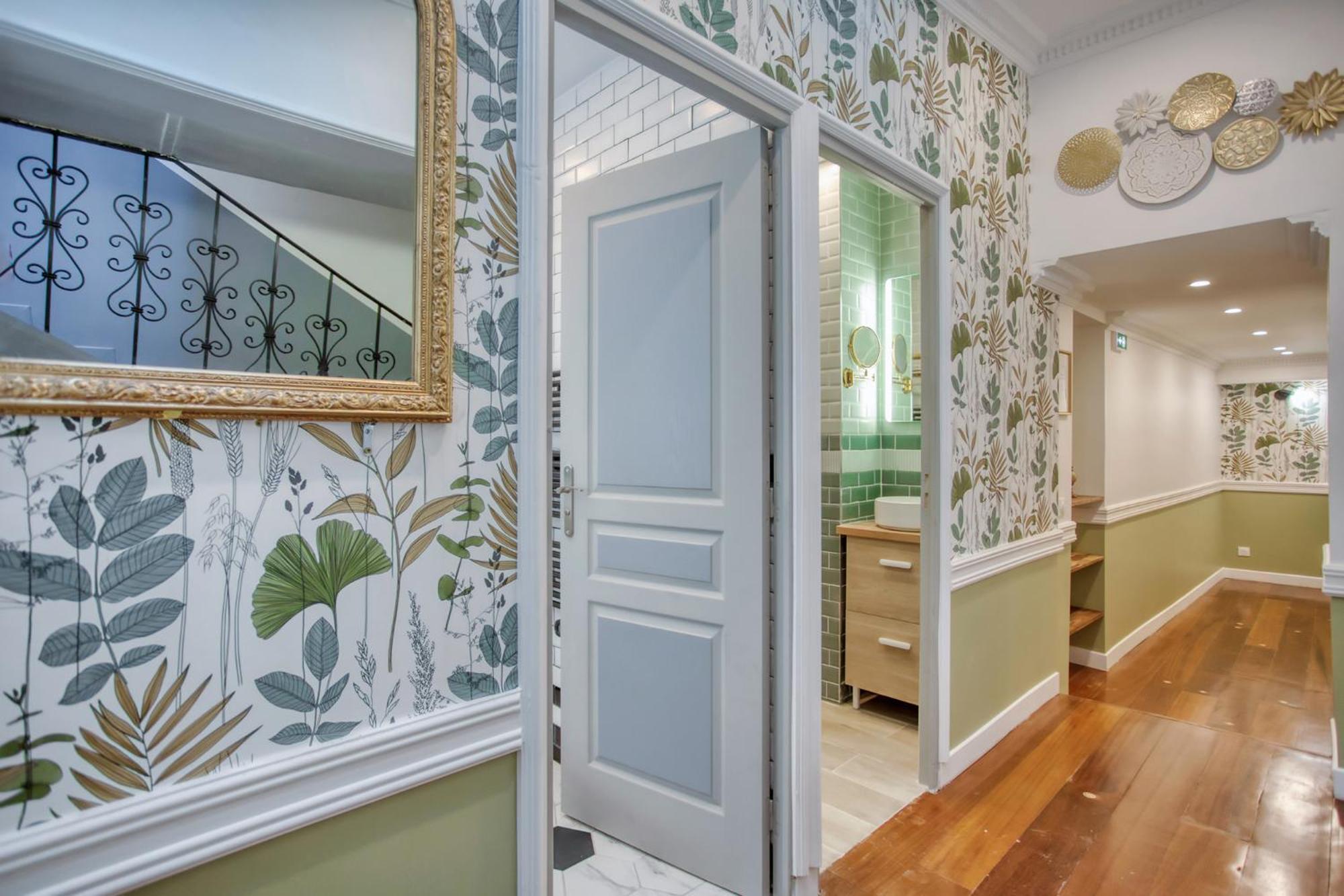 Elegant Triplex In Paris - Ideal For 10 - Aircon Bagian luar foto